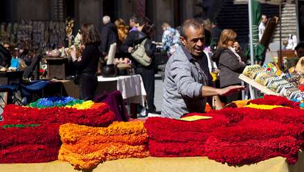 Carpet Seller — People, photograph by Gianluca Attura