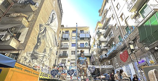 Maradona Wall — Places, photograph by Gianluca Attura